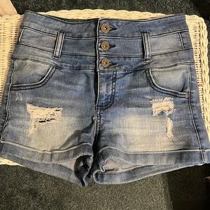 Tinseltown blue Jean shorts, size 3 juniors